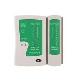 Testeur de câble réseau RJ45 RJ11 RJ12 LAN avec pochette