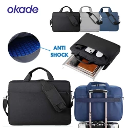 Cartable Laptop 14 pouces OKADE B023 Pour Ordinateur Portable avec Bandoulière et Rembourrage Antichoc