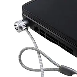 Chaîne câble de sécurité Anti-vol pour ordinateur portable Laptop avec clé 1.2m