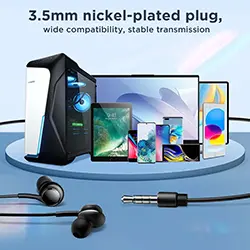 Ecouteur Filaire Earbuds AUX 3.5mm Series In-Ear Joyroom JR-EW02