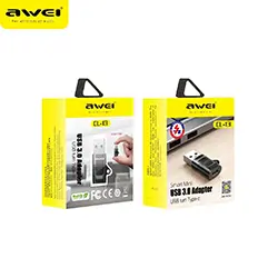 Adaptateur Convertisseur OTG USB 3.0 vers USB Type-c AWEI CL-13