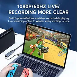 Carte d'acquisition Capture vidéo USB 3.0 & Type-c HDMI 1080P 60hz HAGIBIS pour Switch, Xbox, PS4/5, diffusion en direct