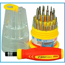 Kit tournevis magnetique 31 pieces professionel JAKEMY & JACKLY JK-6036A