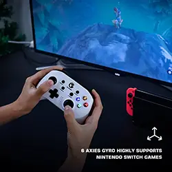 Manette GameSir T4 Pro Bluetooth 2.4GHz Multi-plateforme pour PC ANDROID IOS SWITCH