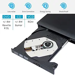 Lecteur Graveur DVD-RW CD-RW Externe USB 3.0
