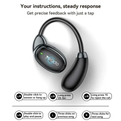 YESIDO YSP19 Écouteurs sans-fil Bluetooth 5.4 Sports Open‑Ear IPX5
