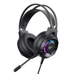 HAVIT H2049D Casque Gaming Filaire Jack 3.5mm RGB avec Microphone