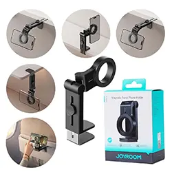 Support Téléphone Smartphone Magnétique a Pince de Voyage, Bureau Joyroom JR-ZS365
