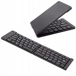 LAB31 Mini Clavier Sans-fil Bluetooth pliable Slim AZERTY pour ANDROID IOS WINDOWS