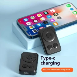 Perche à selfie avec trépied Bluetooth avec Télécommande rechargeable A17 1.8m pour téléphone Portable Caméra rotatif à 360°