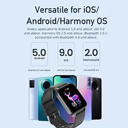 SMART WATCH AWEI H8 Sports 1.65 pouces pour Android iOS