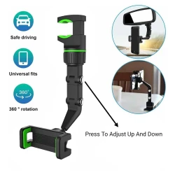 Support de Téléphone Multifonction Universel à Pince Pour Smartphone