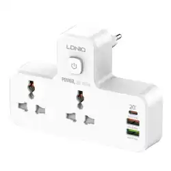 Multiprise universelle SIYOTEAM SC2311 2 Prise AC + 2 USB QC3.0 + 1 USB-C PD - 2500W