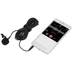 Microphone Cravate Lavalier AUX Audio 3.5mm ACEMIC M11 Omnidirectionnel