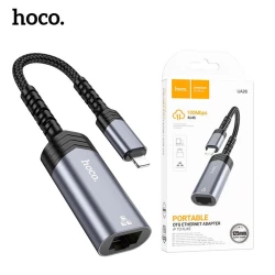 HOCO UA26 Adaptateur Ethernet Lightning vers RJ45 pour iPhone & iPad