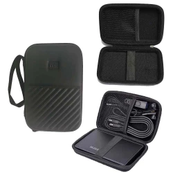 Pochette Étui anti-choc pour disque dur externe HDD SSD USB 2.5 pouces - Modèle B