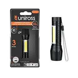 Torche Lampe UNIROSS Pocket light Rechargeable 80 Lumens ULFL013