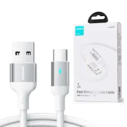 Cable de charge USB-A vers Type-c Joyroom S-UC027A10 3A 1.2m - Blanc