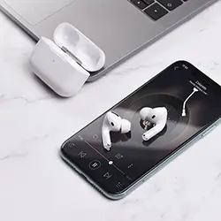 Ecouteur Earbuds sans-fil bluetooth 5.1 HOCO EW05 Plus ANC - Blanc