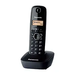 Téléphone sans-fil Fixe Numérique LCD Panasonic KX-TG1611 - Noir