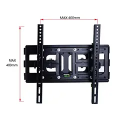 Support mural universel pour TV avec bras télescopique rotatif réglable avec inclinaison de 26" à 55" D50