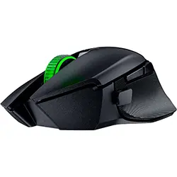 Souris sans fil 2.4ghz et Bluetooth gaming Razer Basilisk V3 X Hyperspeed 9 boutons Noir et Vert