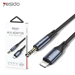 Câble Adaptateur Audio Lightning Iphone IP vers Jack AUX 3.5mm YESIDO YAU35 1m