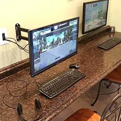 Support Mural Bras pour moniteur 10-32 pouces entièrement rotatif rétractable S28