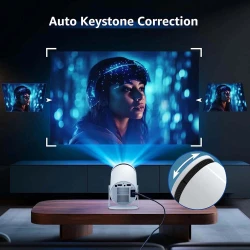 DataShow Mini Projecteur Smart LED portable 720p Android WiFi
