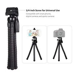 Trépied Portable Flexible pour téléphone Portable Go pro caméra avec support smartphone Yunteng VCT-3280