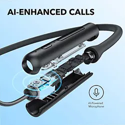 Ecouteur tour de cou sans-fil Bluetooth 5.3 Soundcore By ANKER Life U2i etanche IPX5