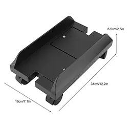 Support unité central PC Amovible Réglable avec 4 roues