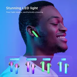 Ecouteur Earbuds sans-fil bluetooth 5.3 Joyroom IceLens TC1 avec lumière LED