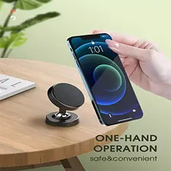 Support Smartphone Téléphone Auto Puissant Magnétique SIYOTEAM MG08