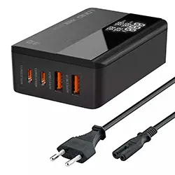 Chargeur LDNIO A4809C 100W GaN 4 Port USB QC4.0 Type-c PD pour smartphone LAPTOP