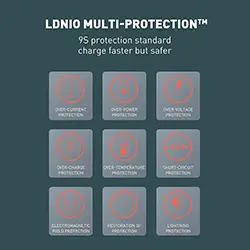 Chargeur LDNIO A3312 Triple USB 5V/3.4A 17W pour iphone Samsung Android + Cable Micro USB 1m