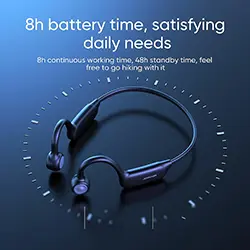 Écouteurs Casque sans-fil Bluetooth 5.1 Sport à Conduction Aérienne Joyroom JR-X2