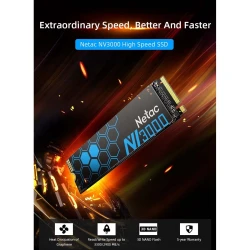 Netac NV3000 SSD Interne M.2 NVME 2280 500GB