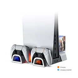 Support Docking Vertical de refroidissement pour PS5 Station de charge pour manette PS5 DOBE TP5-3536B
