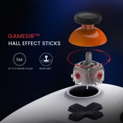 Manette de jeux sans-fil Bluetooth GameSir T4 NOVA LITE Multiplateforme pour ANDROID PC IOS SWITCH