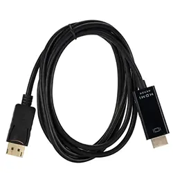 Câble Adaptateur Displayport DP mâle vers to HDMI mâle 2K x 4K 1.8m