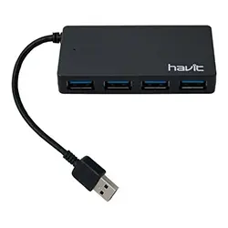 HUB USB 3.0 vers 4 x USB 3.0 5Gbps HAVIT HV-H103