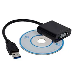 Adaptateur convertisseur USB 3.0 vers VGA 1080P