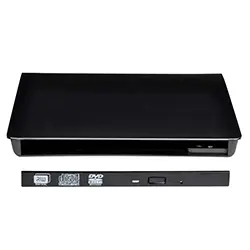 Rack Boitier 9.5mm Lecteur Graveur DVD-RW CD-RW Externe USB 3.0