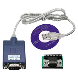 Câble adaptateur USB vers port série RS485 avec chipset FTDI 6 positions 1m pour carte de contrôle d'accès industriel
