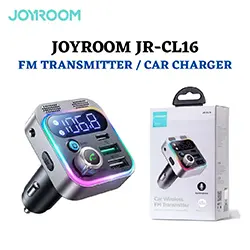 Emetteur FM Bluetooth 5.0 + chargeur AUTO Joyroom JR-CL16 48W PD + USB double microphone