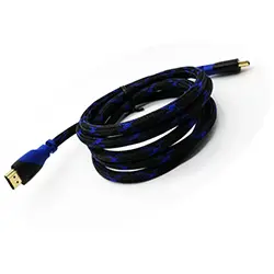 Câble HDMI 1.4 tressé mâle vers mâle 1080p FULL HD 1.5m 3m 5m 10m 20m