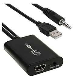 Adaptateur Convertisseur USB 3.0 to vers HDMI avec audio Jack 3.5mm 1080P