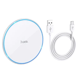 HOCO CW6 Pro Chargeur sans-fil 15W ultra-fin compatible Qi