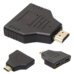 Splitter Répartiteur HDMI mâle vers double HDMI Femelle 1080P